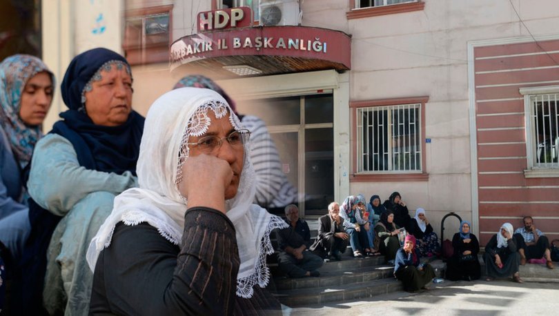 Çocuğu dağa kaçırılan anneler, HDP binası önünde eylem yapıyor