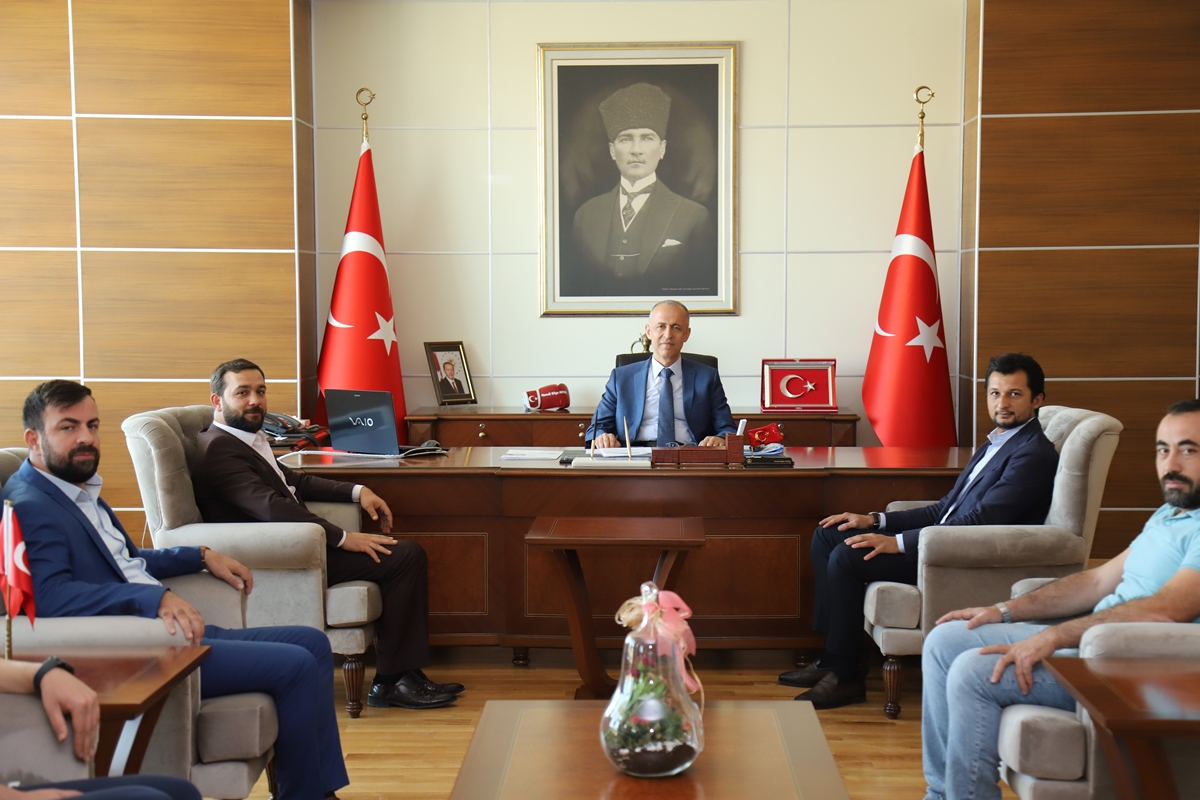 1074Çankırı Spor, Vali Aktaş’ı Ziyaret Etti