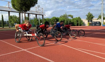 Engelli sporcular dünya şampiyonası için kampa girdi