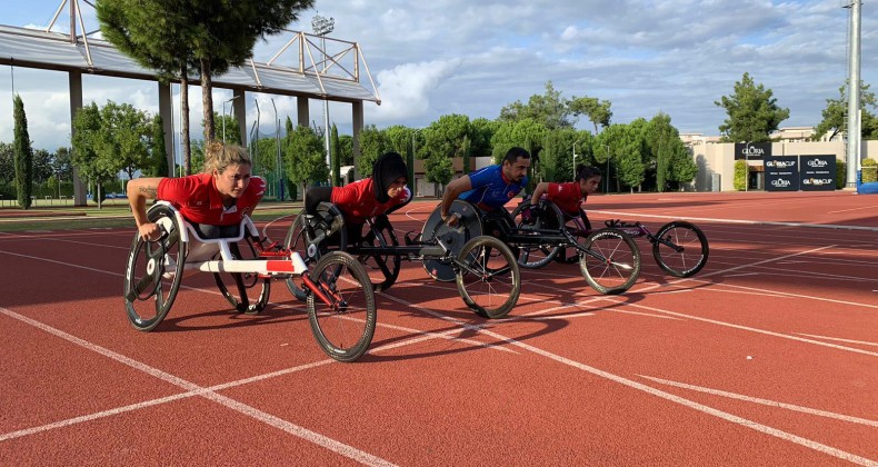 Engelli sporcular dünya şampiyonası için kampa girdi