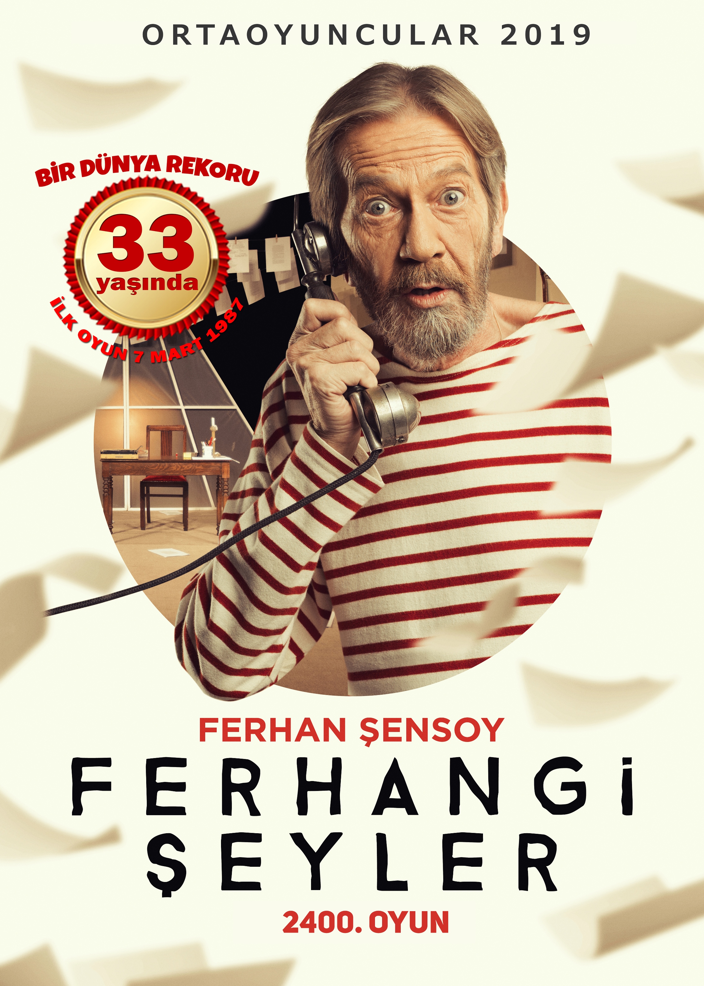 ‘Ferhangi Şeyler’ 21 Ekim’de sahnede
