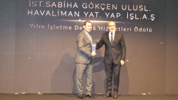 Sabiha Gökçen Havalimanı’na ‘Yılın İşletme Destek Hizmetleri Ödülü’