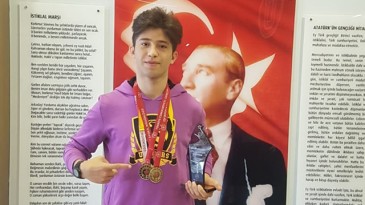 Uğurlu öğrenciden atletizmde Türkiye birinciliği