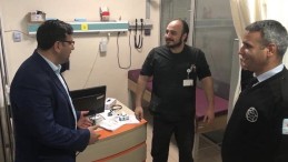 Çankırı Ak Parti İl Başkanı Çelik Hastaneyi Ziyaret Etti
