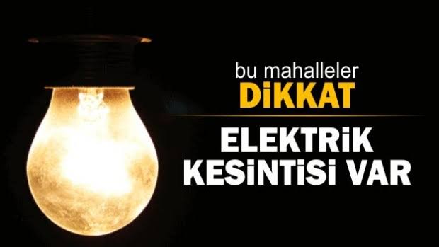 Çankırı genelinde elektrik kesintisi var