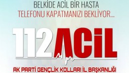 Ak Gençlik, 112 Çalışanlarının haftasını kutladı