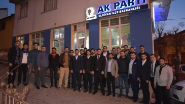 AK Gençlik, İlçe Teşkilatlarını Ziyaret Etti.