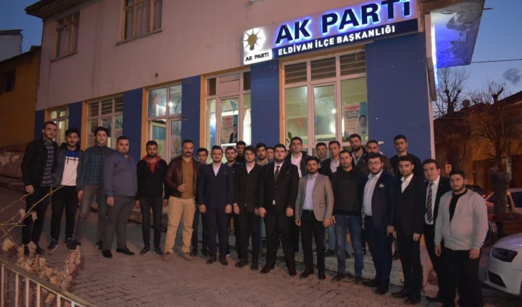 AK Gençlik, İlçe Teşkilatlarını Ziyaret Etti.