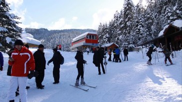 Yıldıztepe’te kayak sezonu başladı