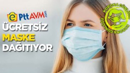 e-PttAVM’den vatandaşlara ücretsiz maske dağıtımı başladı