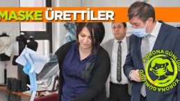 Biz Bize Yeteriz Dediler Maske ve Siperlik Ürettiler