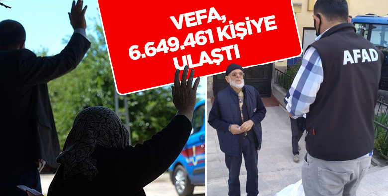 Vefa Sosyal Destek Grupları 6.649.461 Haneye Ulaştı