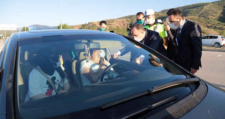 Çataklı, Trafik Denetimlerine Katıldı