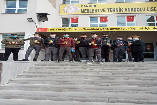 Çankırı Mesleki ve Teknik Anadolu Lisesi Öğrencileri Tohumları Fidana Dönüştürecek