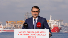 Kanuni Sondaj Gemisi Karadeniz’e Uğurlandı