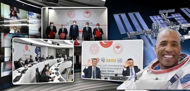 Türkiye İle Uluslararası Uzay İstasyonu Arasında Bir İlk!