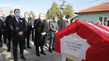 TBMM Başkanı Şentop’un Koruma Polisi Çerkeş’te Toprağa Verildi