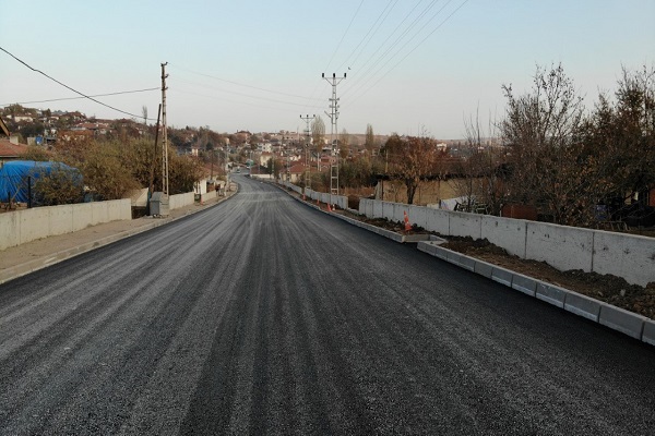 Esentepe Giriş Yolu Asfaltlandı