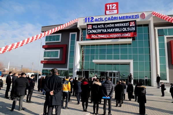 Çankırı’da 112 Acil Çağrı Merkezi Devreye Girdi