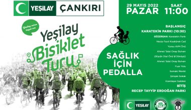 Yeşilay, Bisiklet Turu Düzenlenecek
