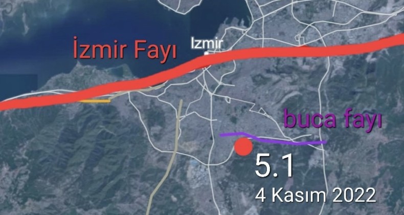 İzmir Buca’da 4.9 büyüklüğünde deprem