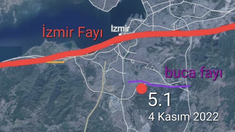 İzmir Buca’da 4.9 büyüklüğünde deprem