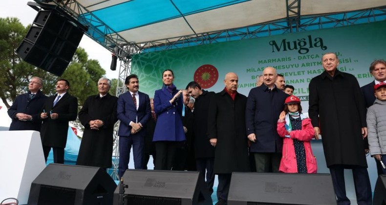 Cumhurbaşkanı Recep Tayyip Erdoğan Muğla’da