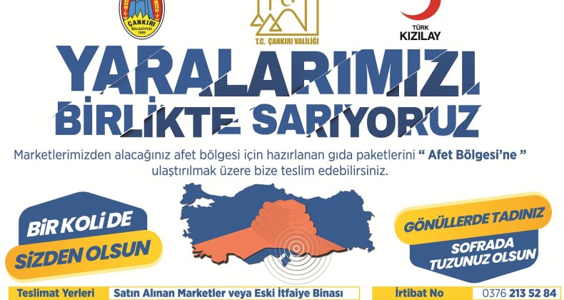 “Yaralarımızı Birlikte Sarıyoruz” Kampanyası