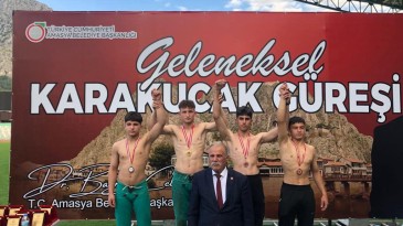 Amasya Karakucak Güreşlerinde Eldivan Başarısı