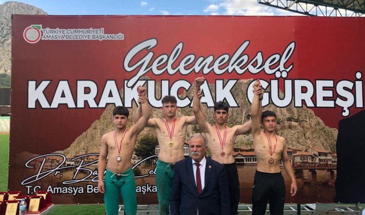 Amasya Karakucak Güreşlerinde Eldivan Başarısı