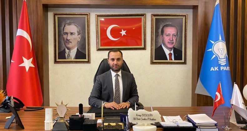 AK Parti Çankırı İl Başkanı Erdoğan Zafer Bayramı Mesajı Yayımladı