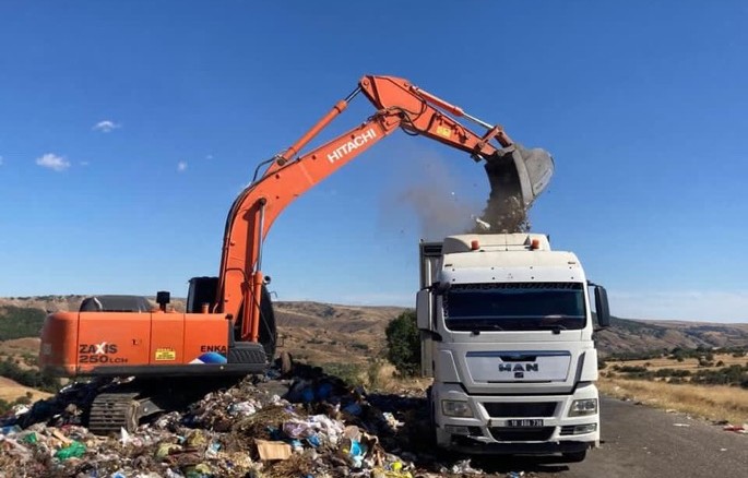 Yapraklı ilçesindeki çöp sorununda ilk adım atıldı