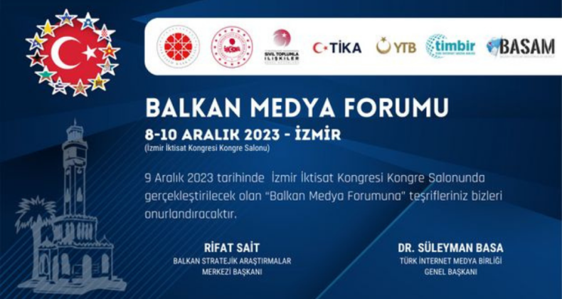 İzmir’de Balkan Medya Forumu düzenlenecek