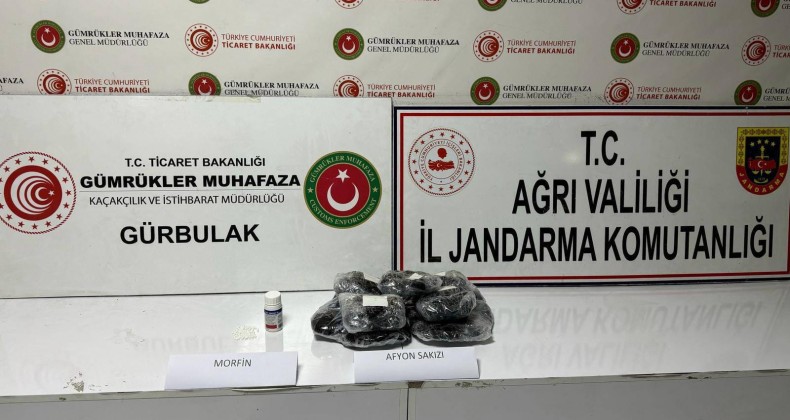 Gürbulak sınır kapısında 10 kilogram Afyon Sakızı yakalandı