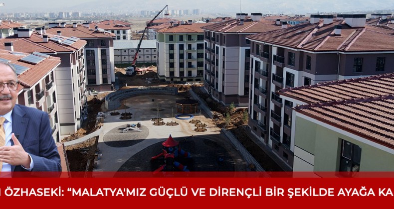 Malatya Bakırcılar Çarşısı hızla yapılıyor