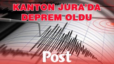 Kanton Jura’da deprem oldu