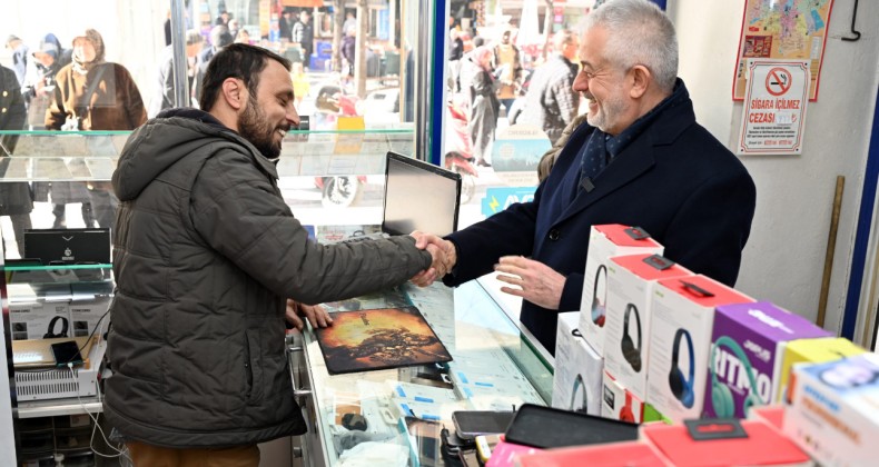 Isparta’da Başkan Şükrü Başdeğirmen esnafla buluştu