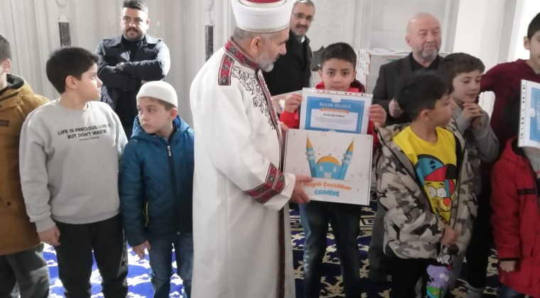 Haydi Çocuklar Camiye Projesi Ödül Töreni Gerçekleştirildi