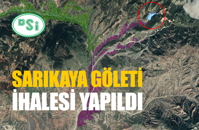 YAPRAKLI SARIKAYA GÖLETİ İHALESİ YAPILDI