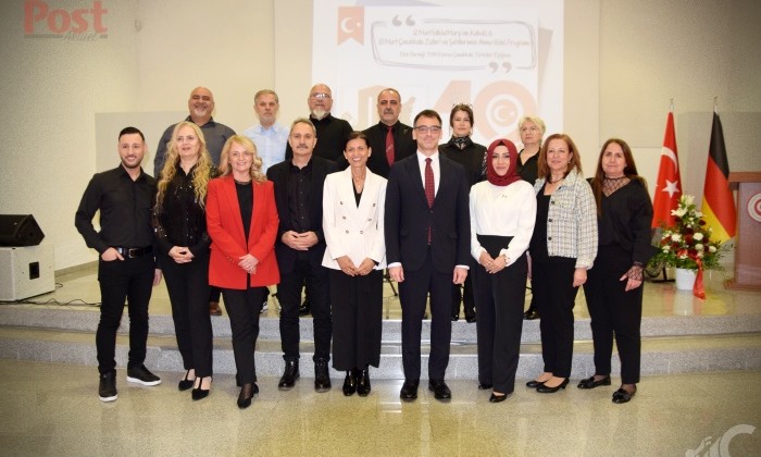 Düsseldorf Konsolosluğu’nda İstiklal Marşının Kabulü ve 18 Mart Çanakkale Şehitlerini Anma Günü düzenlendi