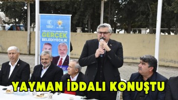 Hüseyin YAYMAN iddialı konuştu