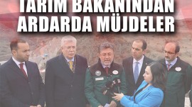 Tarım ve Orman Bakanı Yumaklı Çankırı’ya Müjdelerle Geldi