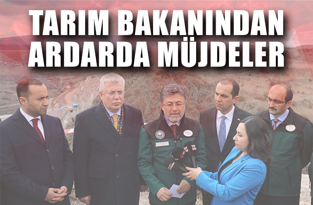 Tarım ve Orman Bakanı Yumaklı Çankırı’ya Müjdelerle Geldi