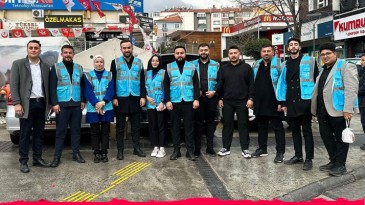 Isparta gençlik kolları’ndan ‘iftara 5 kala’ programı