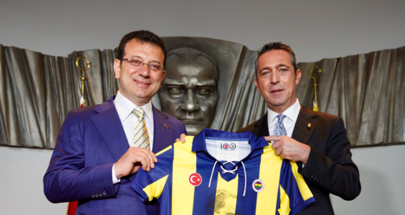 Ekrem İmamoğlu, Fenerbahçe’yi ziyaret etti