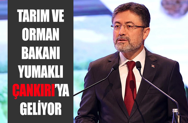 Tarım Bakanı İbrahim Yumaklı Seçim Çalışmaları Kapsamında Çankırı’ya Geliyor