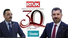 TİMBİR’den RTÜK’ün 30. yılı için kutlama mesajı