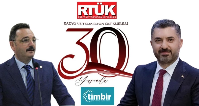 TİMBİR’den RTÜK’ün 30. yılı için kutlama mesajı