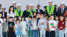 100 yeni anaokulu projesi kapsamında Hatay’da temel atma töreni gerçekleştirildi