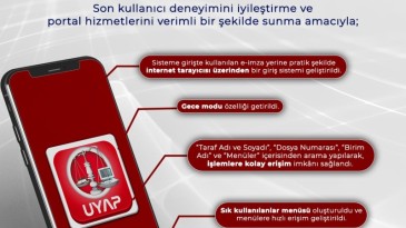 UYAP Avukat Portal Sistemi Yenilendi